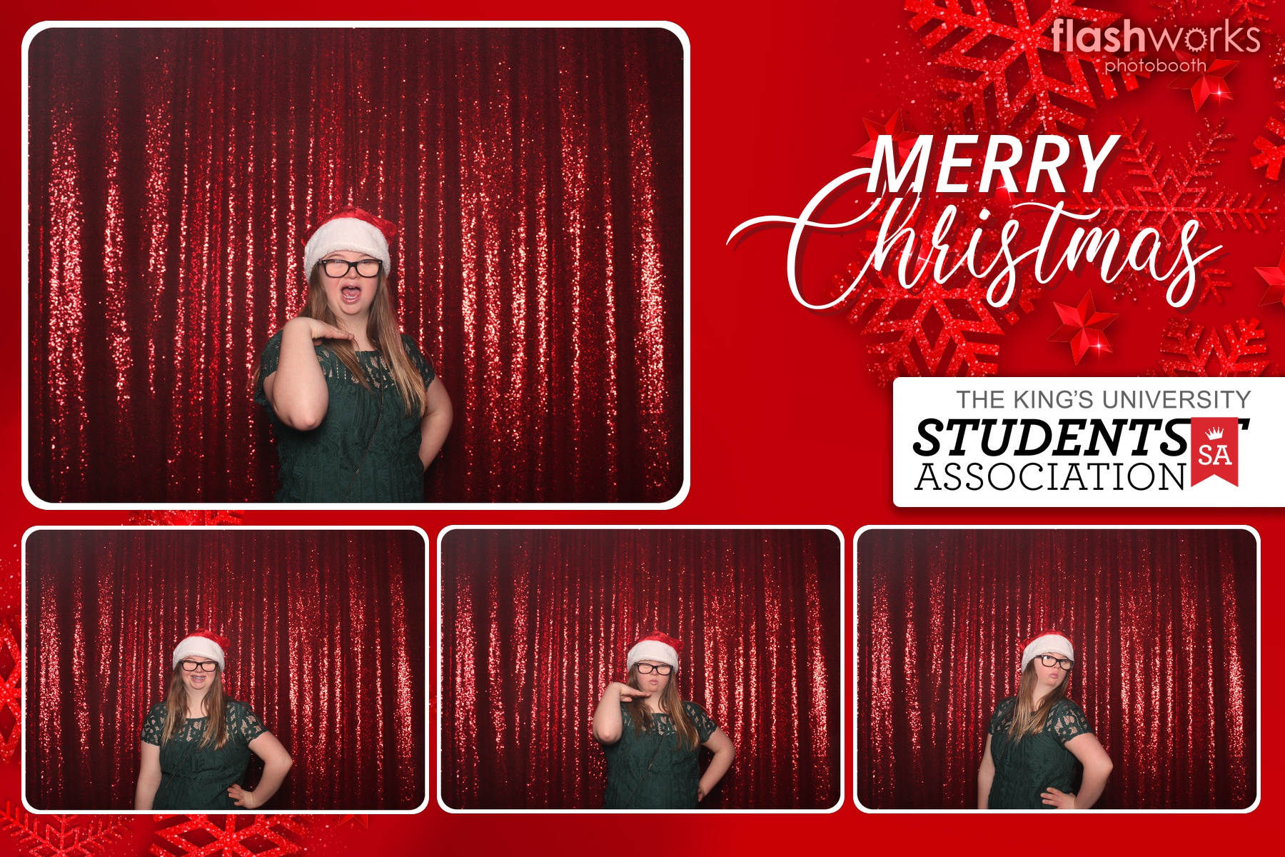 Kings Christmas Party | View more photos from the event at gallery.flashworksphotobooth.com/u/FlashworksPhotoboothInc/Kings-Christmas-Party